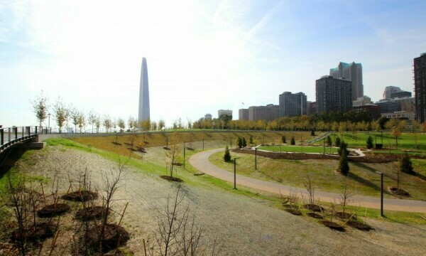 The North Gateway features 7.5 acres of new park space for visitors to enjoy.