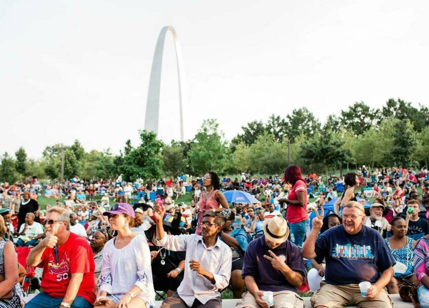 Blues at the Arch Festival Events Gateway Arch Park Foundation